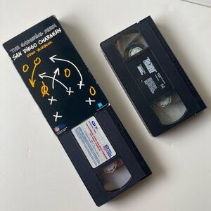 San Diego Chargers Vhs Bundle 96’ Team Video & 92’ The Gathering Storm  NFL Film